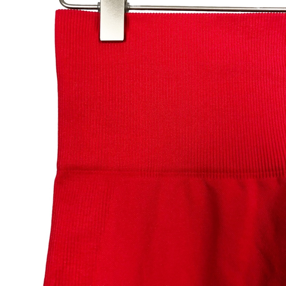TLA by Morgan Stewart Sport Red Leggings - Picture 3 of 10